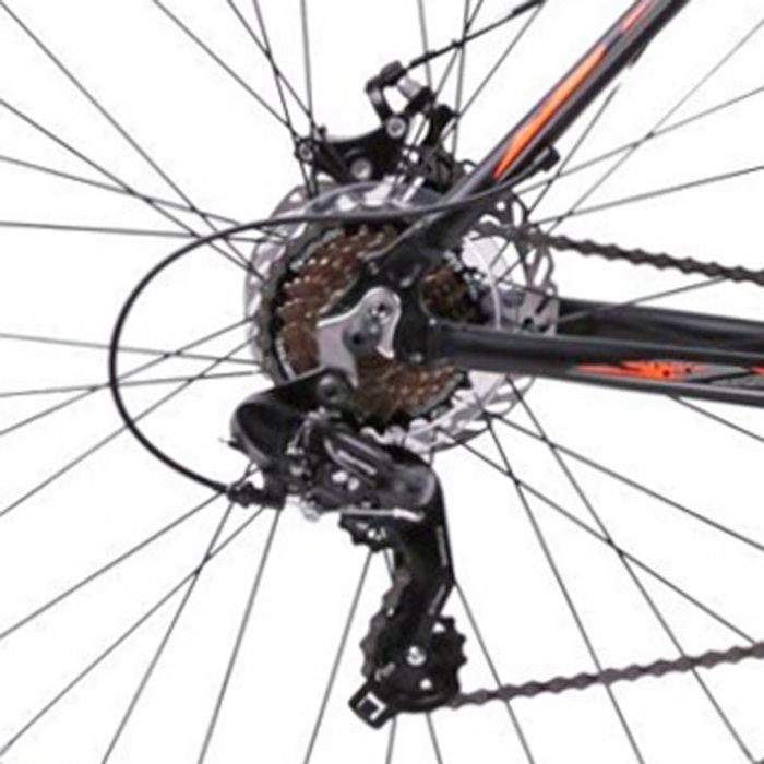 Bicicleta MTB-HT 27.5" OMEGA Gerry, cadru aluminiu 19.5", manete secventiale, frane disc, 21 viteze [6]