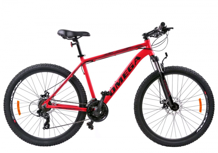 Bicicleta MTB-HT 27.5" OMEGA Gerry, cadru aluminiu 19.5", manete secventiale, frane disc, 21 viteze [1]