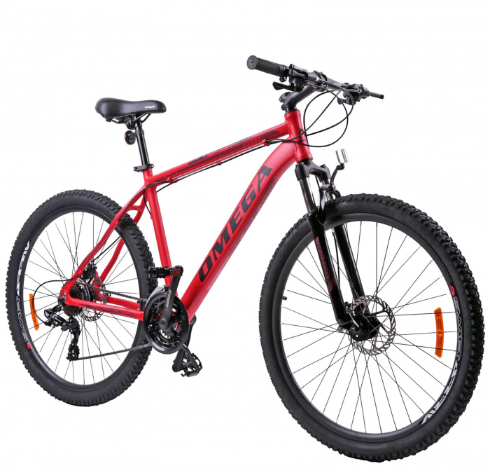 Bicicleta MTB-HT 27.5" OMEGA Gerry, cadru aluminiu 19.5", manete secventiale, frane disc, 21 viteze [2]