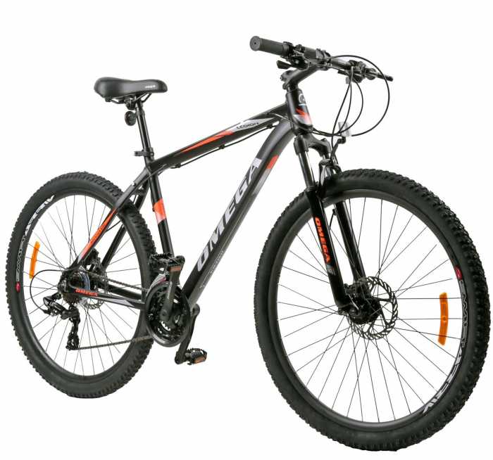 Bicicleta MTB-HT 29" OMEGA Legion, cadru aluminiu, manete secventiale, frane hidraulice, 21 viteze [1]