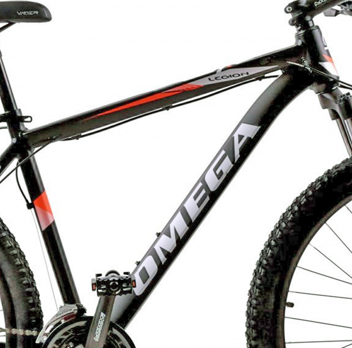 Bicicleta MTB-HT 27.5" OMEGA Legion, cadru aluminiu, manete secventiale, frane hidraulice, 21 viteze [8]