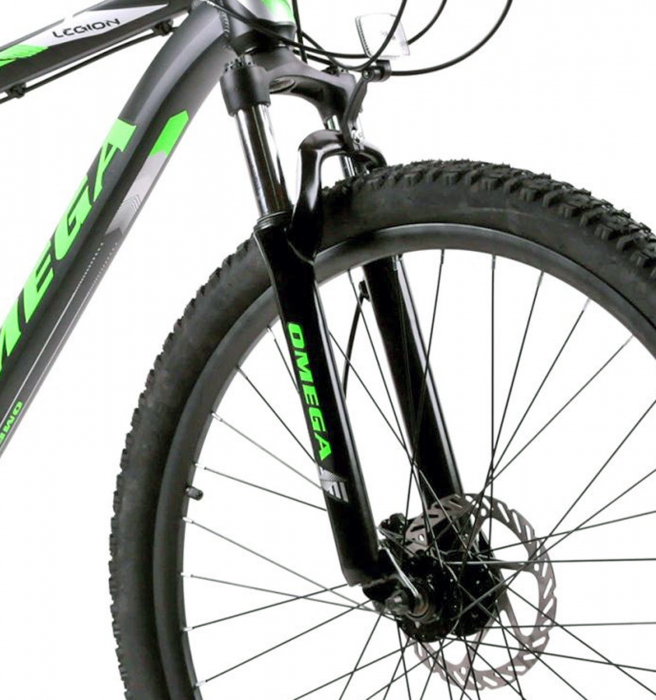 Bicicleta MTB-HT 29" OMEGA Legion, cadru aluminiu, manete secventiale, frane hidraulice, 21 viteze [3]