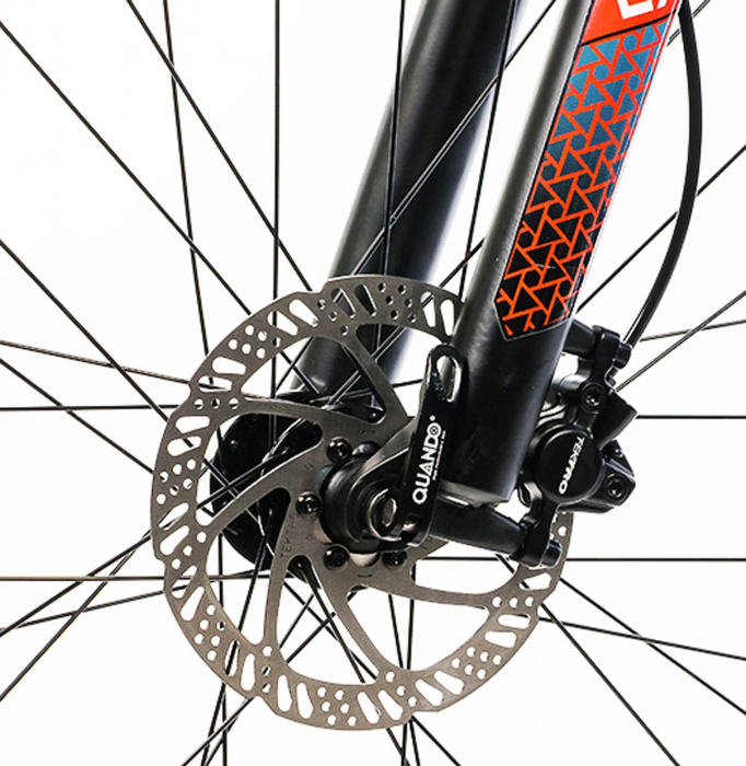 Bicicleta MTB-HT 27.5" TERRANA 2727, cadru aluminiu, manete secventiale, frane hidraulice, 24 viteze [4]