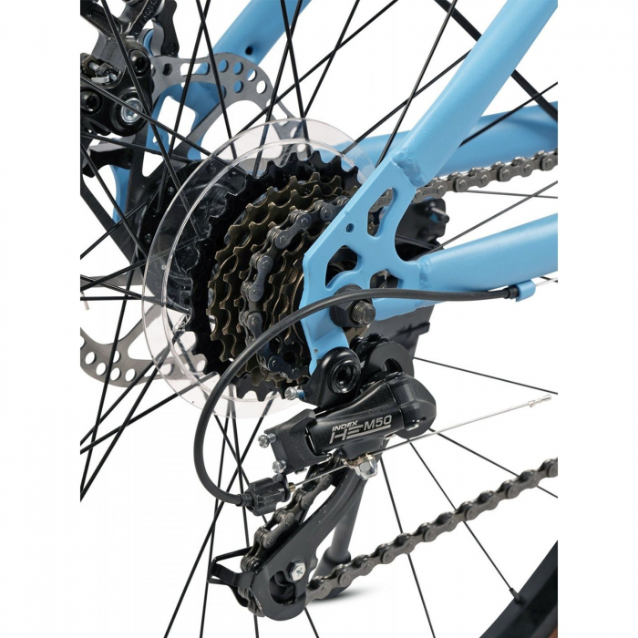 Bicicleta MTB-HT 27.5" VELORS Boost 2.7, cadru otel, manete secventiale, frane disc, 21 viteze [10]