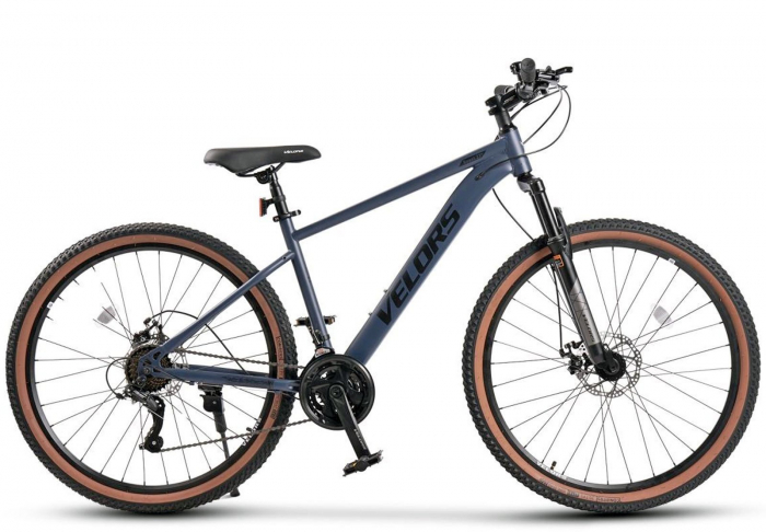 Bicicleta MTB-HT 27.5" VELORS Boost 2.7, cadru otel, manete secventiale, frane disc, 21 viteze [2]