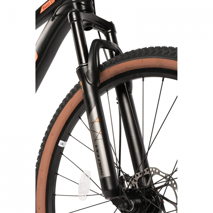 Bicicleta MTB-HT 27.5" VELORS Boost 2.7, cadru otel, manete secventiale, frane disc, 21 viteze [4]