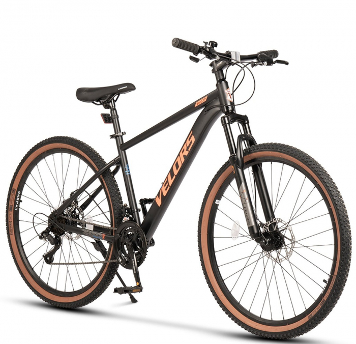 Bicicleta MTB-HT 27.5" VELORS Boost 2.7, cadru otel, manete secventiale, frane disc, 21 viteze [1]