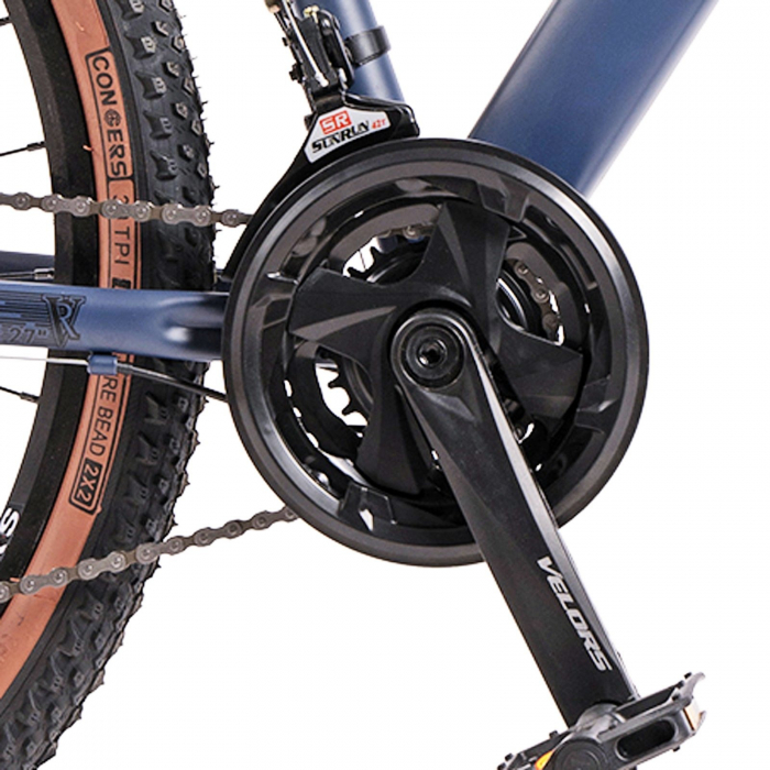 Bicicleta MTB-HT 27.5" VELORS Boost 2.7, cadru otel, manete secventiale, frane disc, 21 viteze [8]