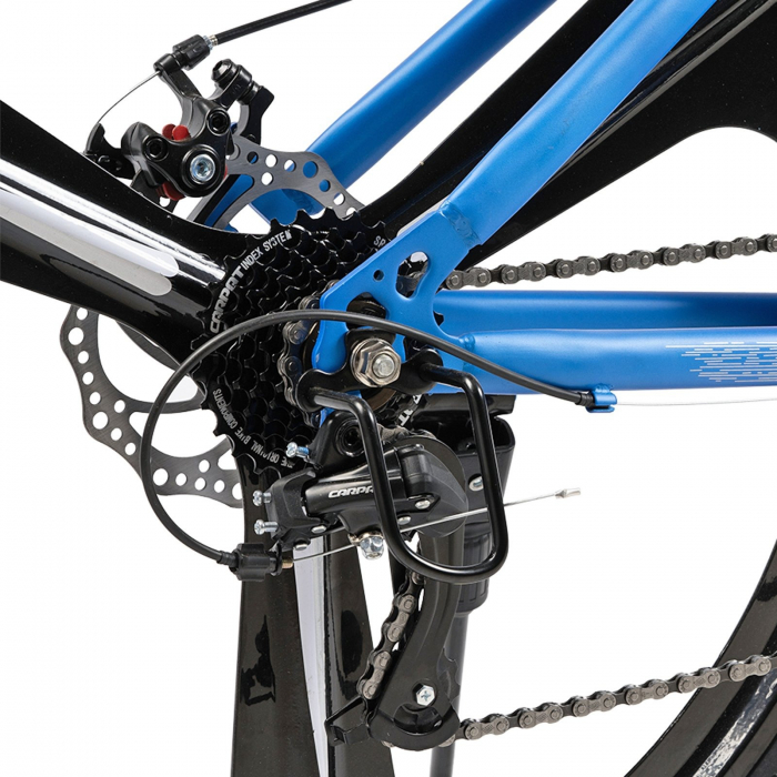 Bicicleta MTB-HT 27.5" VELORS Cannon 2.7, cadru otel, jante magneziu, frane disc, manete secventiale, 21 viteze [9]