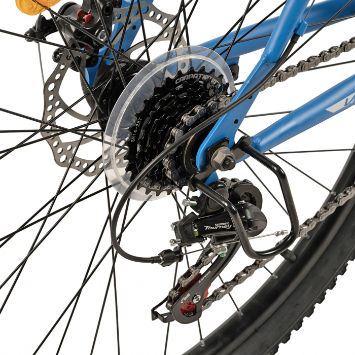 Bicicleta MTB-HT 27.5" VELORS Challenge 2.7, cadru otel, manete secventiale, frane disc, 21 viteze [9]