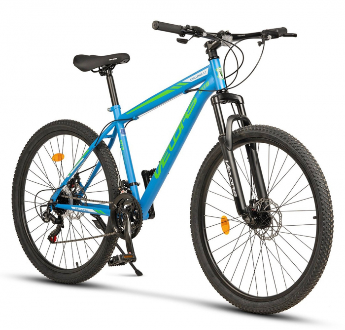 Bicicleta MTB-HT 27.5" VELORS Challenge 2.7, cadru otel, manete secventiale, frane disc, 21 viteze [1]