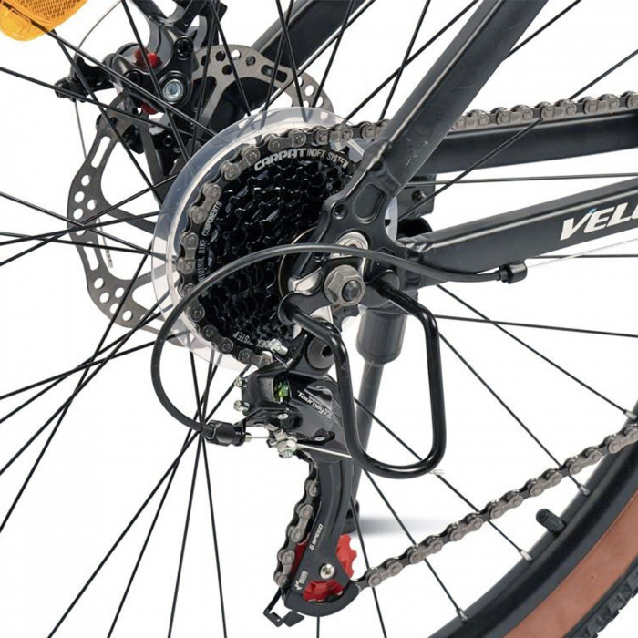 Bicicleta MTB-HT 27.5" VELORS Forest 2.7, cadru aluminiu, manete secventiale, frane disc, 21 viteze [12]