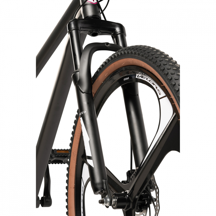 Bicicleta MTB-HT 27.5" VELORS Prime 2.7, cadru otel 18", jante magneziu, frane disc, manete secventiale, 21 viteze, gri/negru [4]