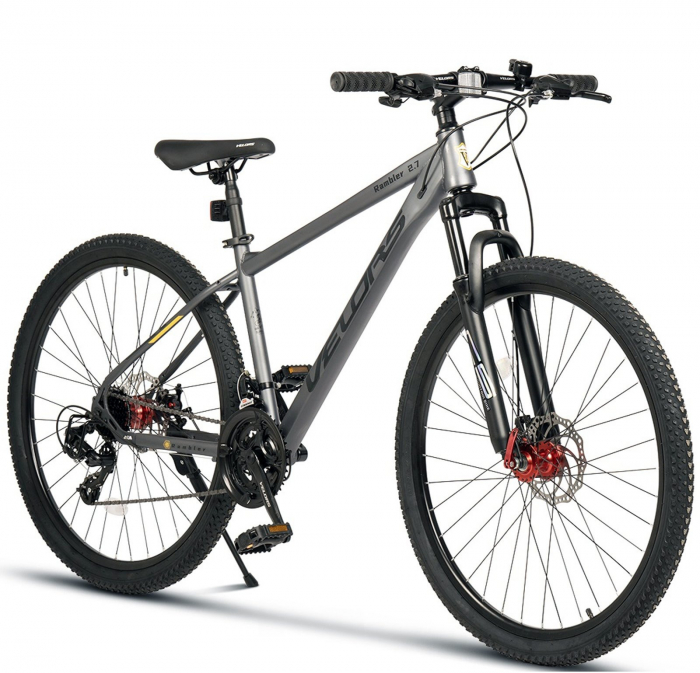 ﻿﻿Bicicleta MTB-HT 27.5" VELORS Rambler 2.7, cadru otel, manete secventiale, frane disc, 21 viteze [12]