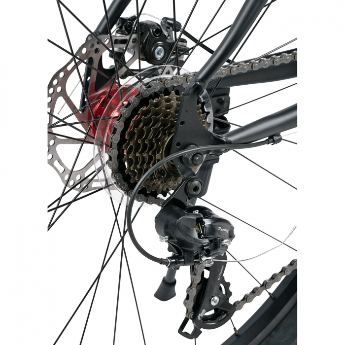 ﻿﻿Bicicleta MTB-HT 27.5" VELORS Rambler 2.7, cadru otel, manete secventiale, frane disc, 21 viteze [10]