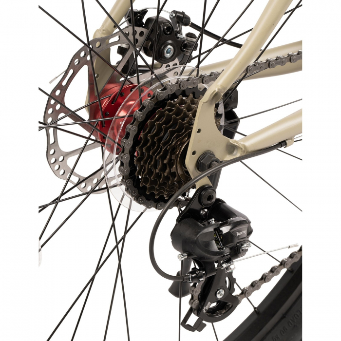 ﻿﻿Bicicleta MTB-HT 27.5" VELORS Rambler 2.7, cadru otel, manete secventiale, frane disc, 21 viteze [10]