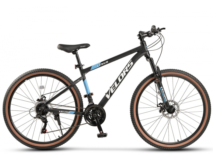 Bicicleta MTB-HT 27.5" VELORS Venus, cadru aluminiu, manete secventiale, frane disc, 21 viteze [2]