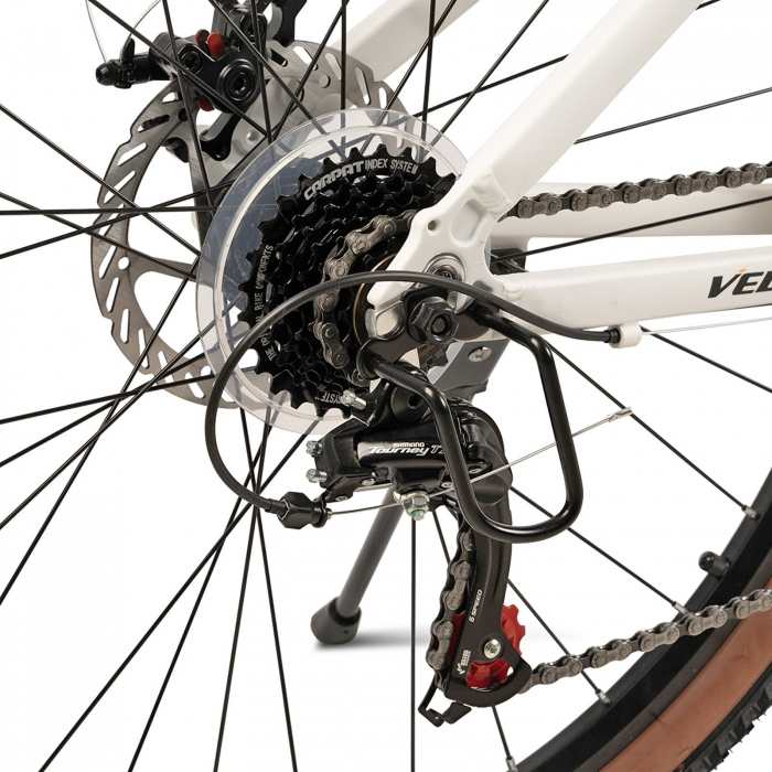 Bicicleta MTB-HT 27.5" VELORS Venus, cadru aluminiu, manete secventiale, frane disc, 21 viteze [9]