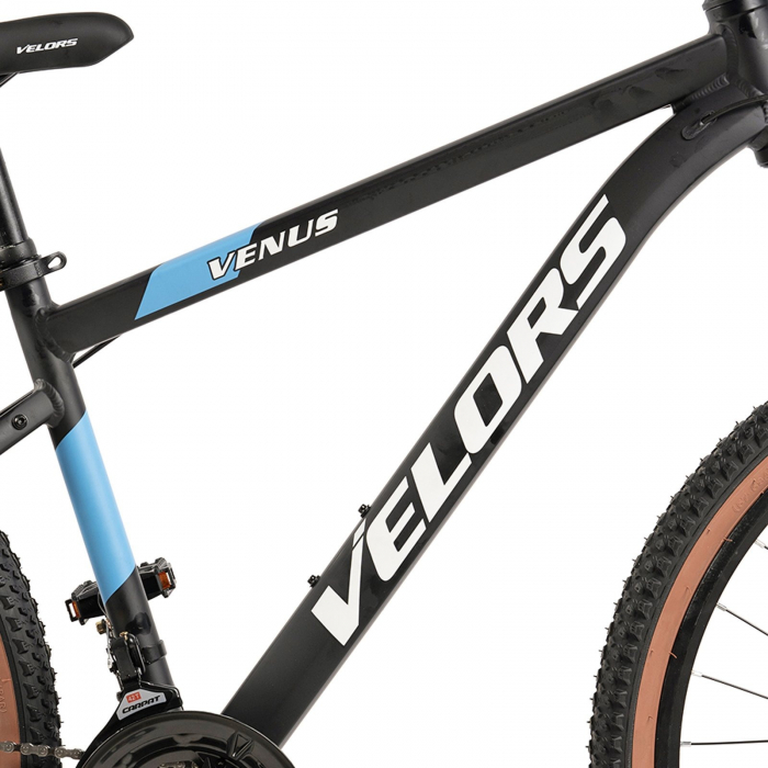 Bicicleta MTB-HT 27.5" VELORS Venus, cadru aluminiu, manete secventiale, frane disc, 21 viteze [10]