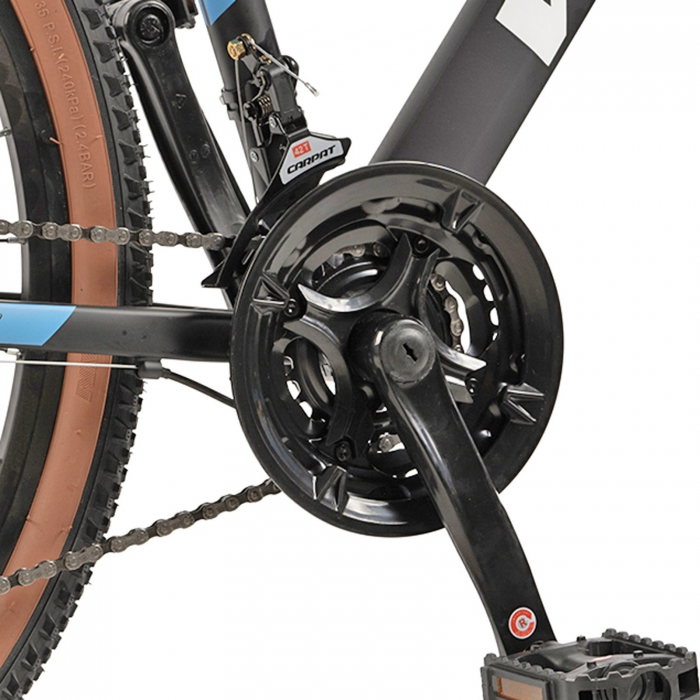 Bicicleta MTB-HT 27.5" VELORS Venus, cadru aluminiu, manete secventiale, frane disc, 21 viteze [8]