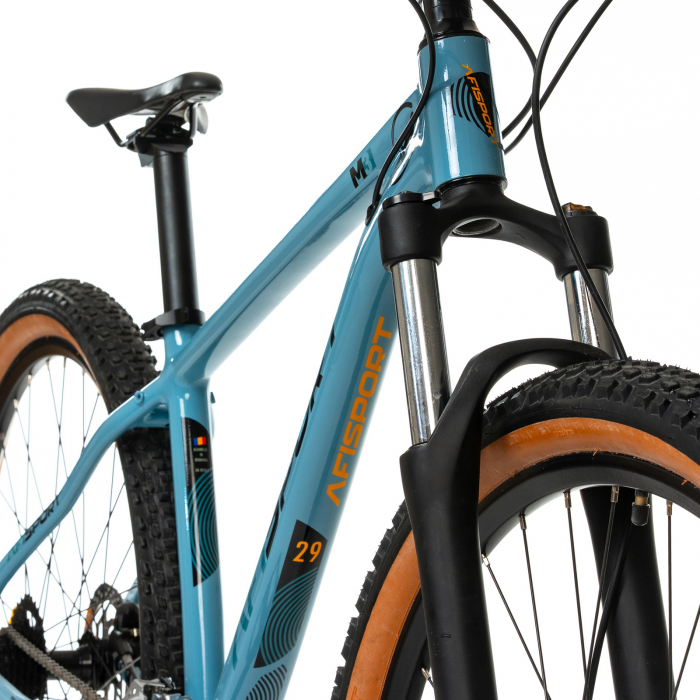 Bicicleta MTB-HT 29" AFISPORT M3, cadru aluminiu, manete secventiale, frane hidraulice, 24 viteze [8]
