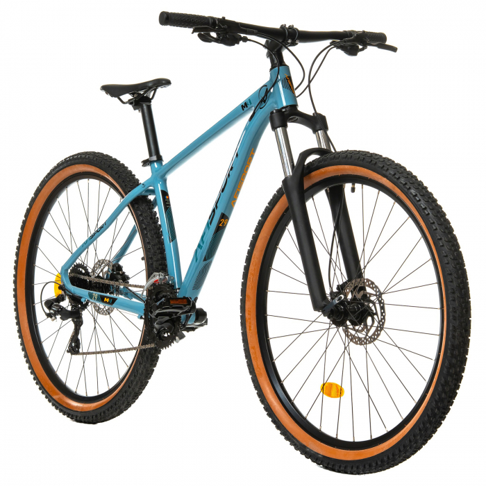 Bicicleta MTB-HT 29" AFISPORT M3, cadru aluminiu, manete secventiale, frane hidraulice, 24 viteze [1]