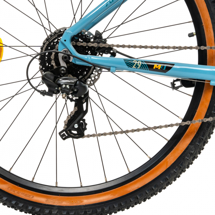 Bicicleta MTB-HT 29" AFISPORT M3, cadru aluminiu, manete secventiale, frane hidraulice, 24 viteze [7]