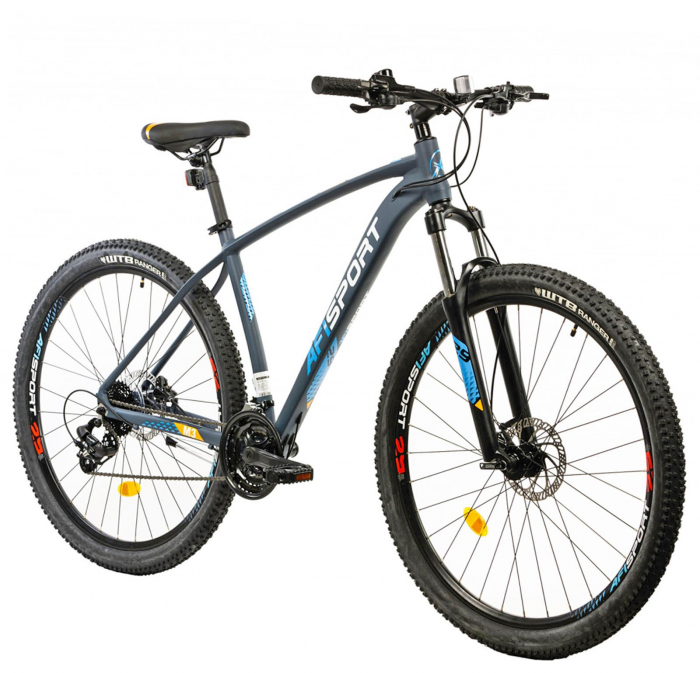Bicicleta MTB-HT 29" AFISPORT M3, cadru aluminiu, manete secventiale, frane hidraulice, 24 viteze [2]