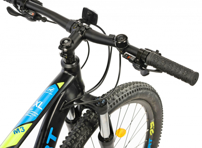 Bicicleta MTB-HT 29" AFISPORT M3, cadru aluminiu, manete secventiale, frane hidraulice, 24 viteze [3]