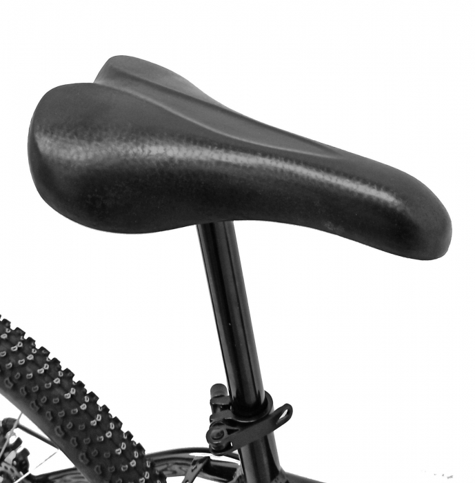 Bicicleta MTB-HT 29" BR Arizona One, cadru otel 19", frane disc, manete secventiale, 21 viteze, negru/verde [11]