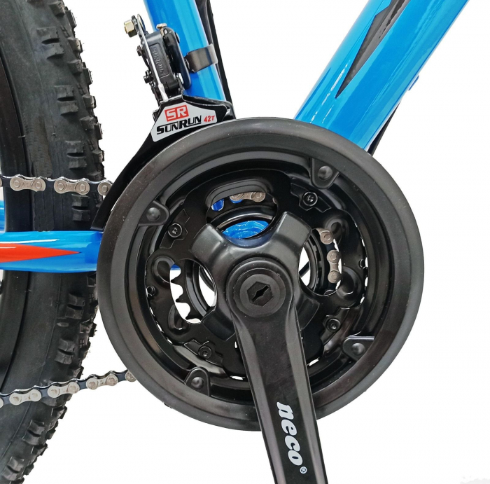 Bicicleta MTB-HT 29" BR One, cadru otel, frane disc, manete secventiale, 21 viteze [7]