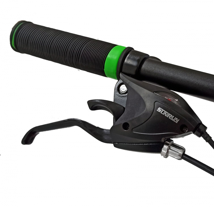 Bicicleta MTB-HT 29" BR Target, cadru otel, manete secventiale, frane disc, 21 viteze [6]