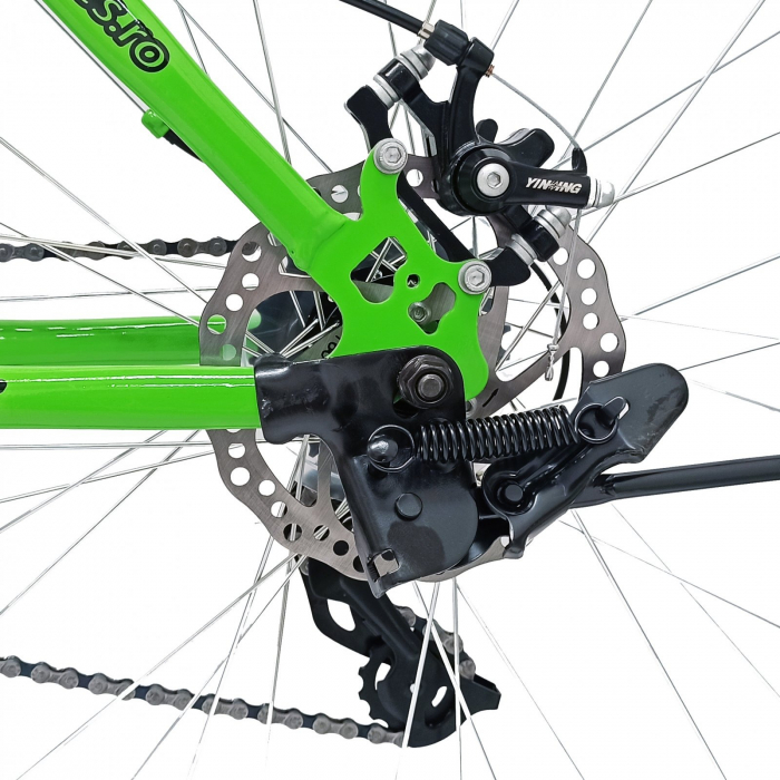 Bicicleta MTB-HT 29" BR Target, cadru otel, manete secventiale, frane disc, 21 viteze [4]