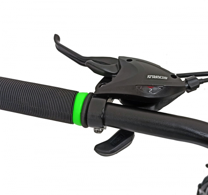 Bicicleta MTB-HT 29" BR Target, cadru otel, manete secventiale, frane disc, 21 viteze [8]