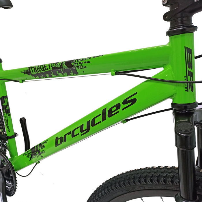 Bicicleta MTB-HT 29" BR Target, cadru otel, manete secventiale, frane disc, 21 viteze [15]