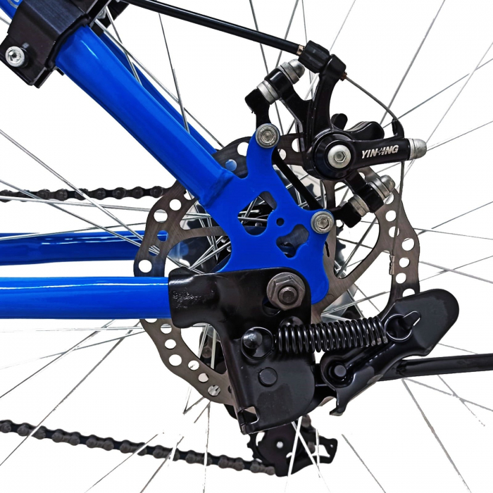 Bicicleta MTB-HT 29" BR Target Carrier, cadru otel 17', manete secventiale, frane disc, 21 viteze [4]