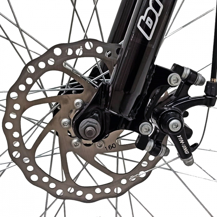 Bicicleta MTB-HT 29" BR Target Carrier, cadru otel 17', manete secventiale, frane disc, 21 viteze [3]