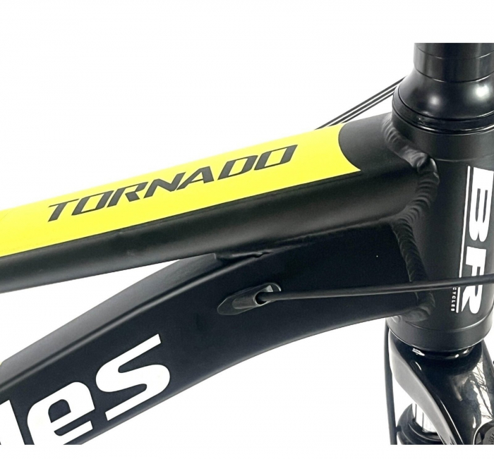 Bicicleta MTB-HT 29" BR Tornado, cadru aluminiu, manete secventiale, frane disc, 21 viteze [3]