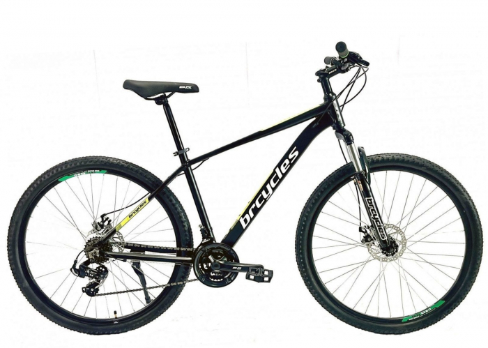 Bicicleta MTB-HT 29" BR Tornado, cadru aluminiu, manete secventiale, frane disc, 21 viteze [1]