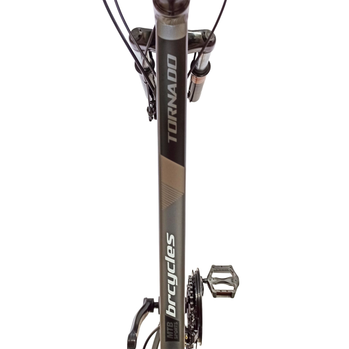 Bicicleta MTB-HT 29" BR Tornado Carrier, cadru aluminiu 18", manete secventiale, frane disc, 21 viteze [12]