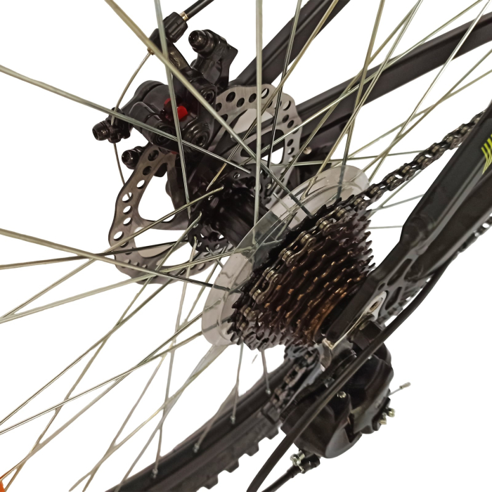 Bicicleta MTB-HT 29" BR Tornado Carrier, cadru aluminiu 18", manete secventiale, frane disc, 21 viteze [11]