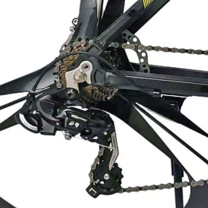 Bicicleta MTB-HT 29" BR Tornado ProMG, cadru aluminiu 17", jante magneziu, manete secventiale, frane disc, 21 viteze [9]