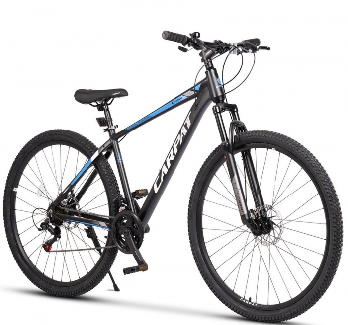﻿﻿Bicicleta MTB-HT 29" CARPAT Montana 2.9, cadru aluminiu, manete secventiale, frane disc, 21 viteze [1]