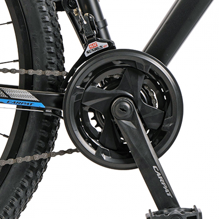 ﻿﻿Bicicleta MTB-HT 29" CARPAT Montana 2.9, cadru aluminiu, manete secventiale, frane disc, 21 viteze [9]