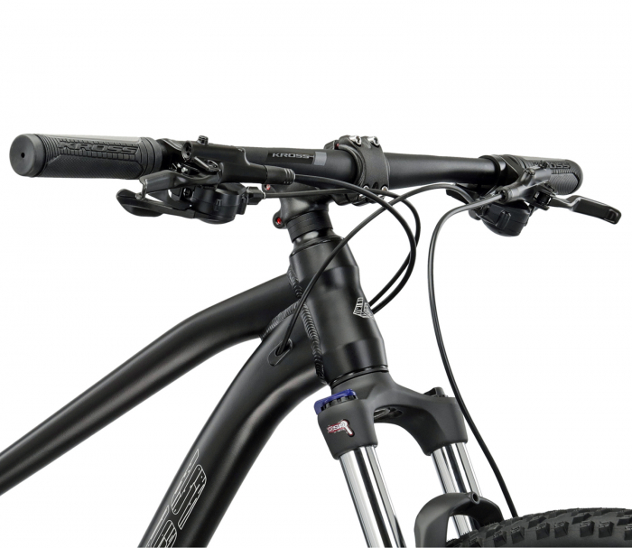 Bicicleta MTB-HT 29" KROSS Level LTD, cadru aluminiu 19", manete secventiale, frane hidraulice, 18 viteze, negru/gri [7]