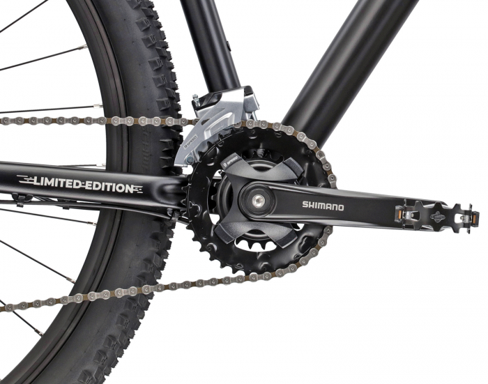 Bicicleta MTB-HT 29" KROSS Level LTD, cadru aluminiu 17", manete secventiale, frane hidraulice, 18 viteze, negru/gri [10]