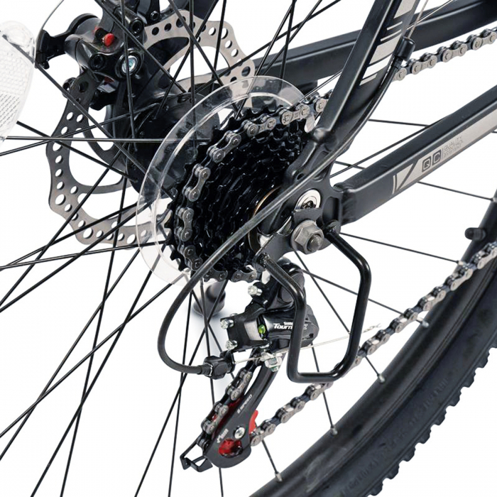 Bicicleta MTB-HT 29" CARPAT Spartan 2.9, cadru aluminiu 18", manete revoshift, frane disc, 21 viteze [8]