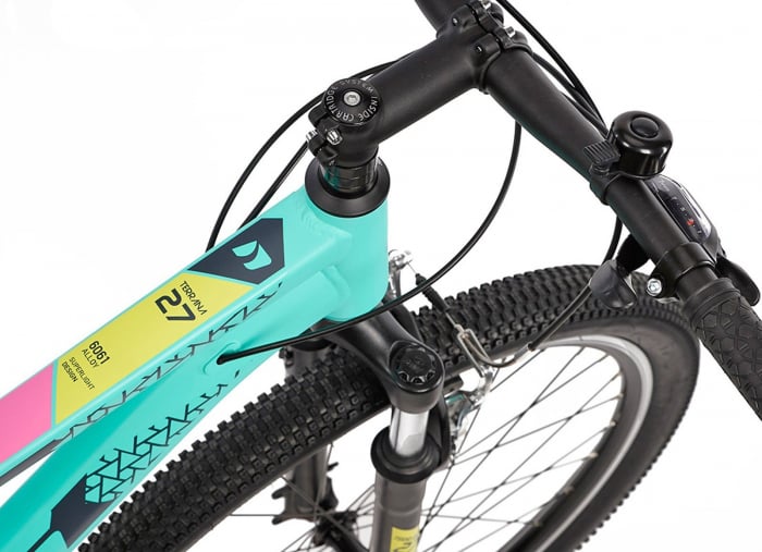 Bicicleta MTB-HT 29" DHS Terrana 2922, cadru aluminiu, manete secventiale, frane V-Brake, 21 viteze [5]