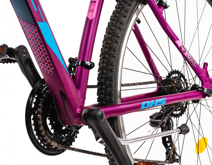 Bicicleta MTB-HT 29" DHS Terrana 2922, cadru aluminiu, manete secventiale, frane V-Brake, 21 viteze [9]