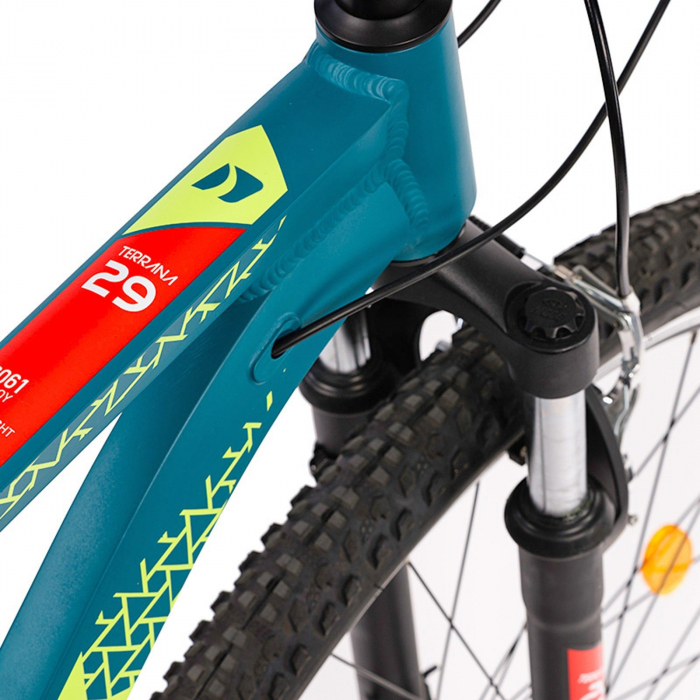 Bicicleta MTB-HT 29" DHS Terrana 2923, cadru aluminiu, manete secventiale, frane V-Brake, 21 viteze [4]